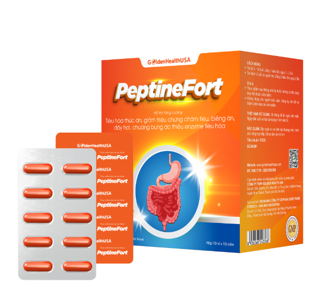 Viên uống tiêu hóa Peptinefort