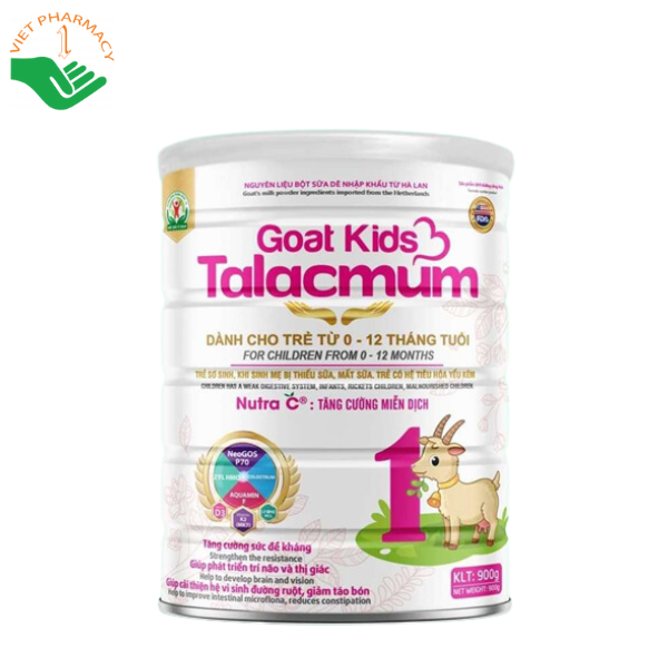 Sữa Talacmum Goat Kids - Dành cho trẻ từ 0-12 tháng tuổi