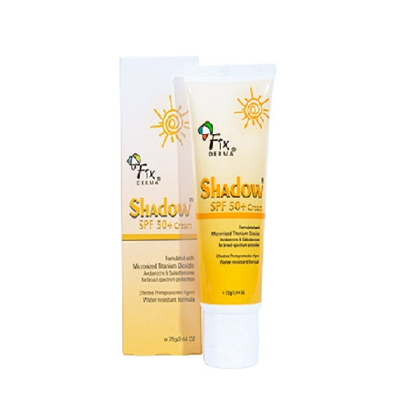 Kem chống nắng Fixderma Shadow SPF 50+ Cream (Tuýp 75g)