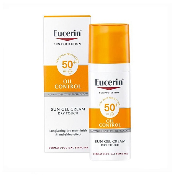 Kem chống nắng giúp giảm nhờn Eucerin Sun Gel Cream Oil Control SPF 50+