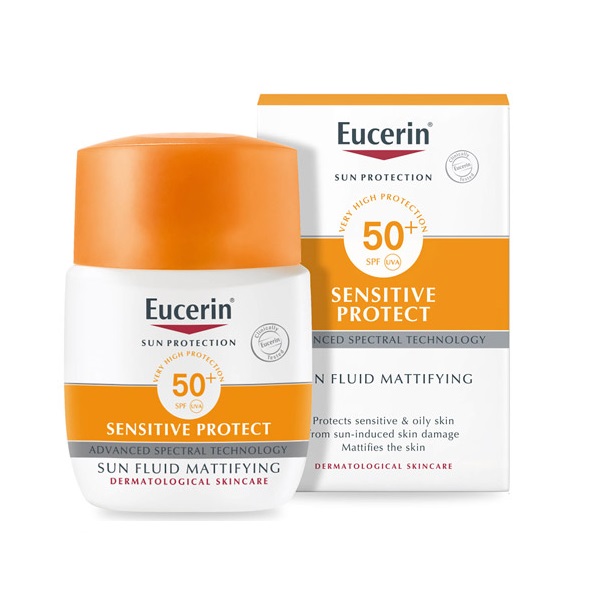 Kem chống nắng Eucerin Sun Protection Sun Fluid Mattifying Face SPF50