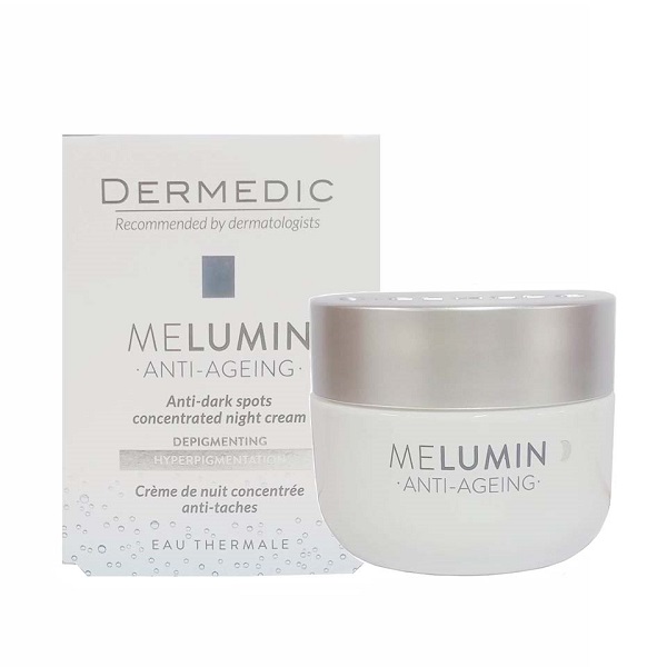 Kem dưỡng sáng da ban đêm Dermedic Melumin Anti-dark spots concentrated night cream