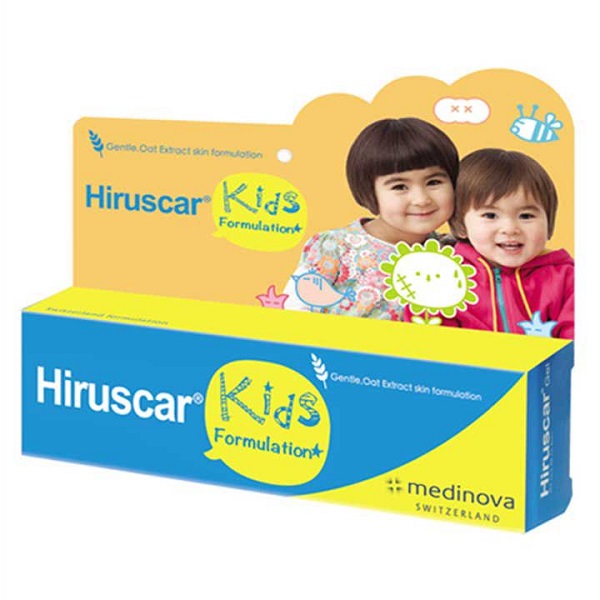 Kem hỗ trợ trị sẹo dành cho trẻ em Hiruscar Kids Formulation 10g
