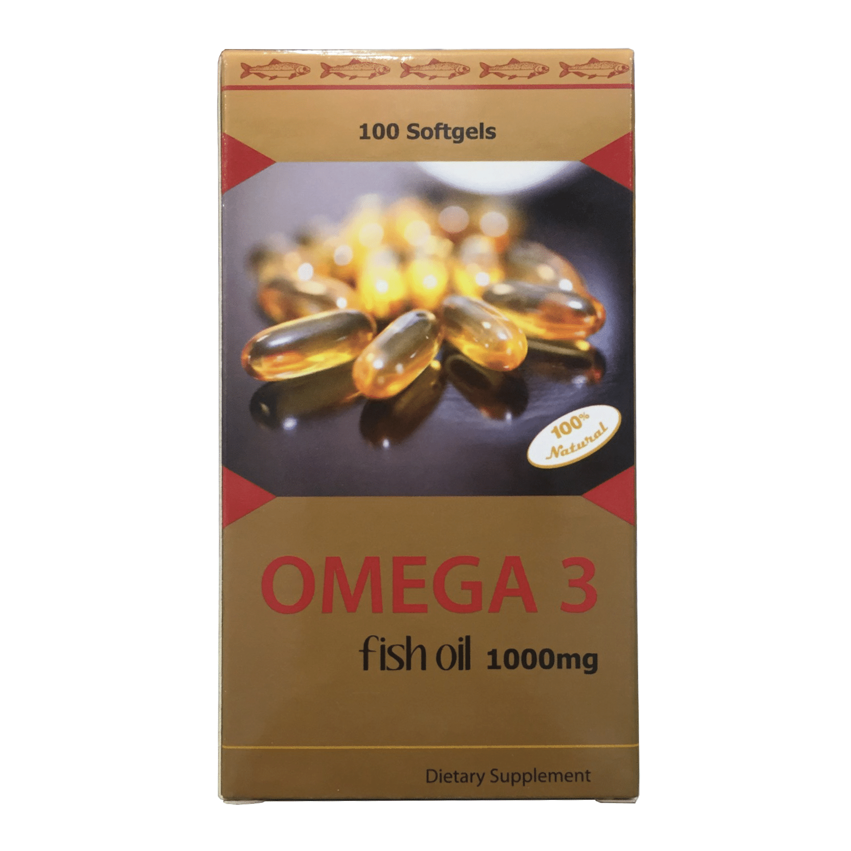 Dầu cá Omega 3 1000mg Sirio Pharma (Hộp 100 viên)