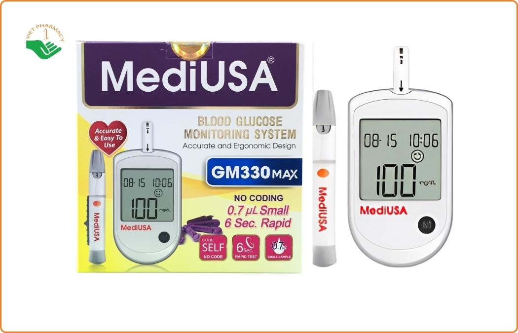 Máy đo đường huyết tự động MediUSA GM330 Max