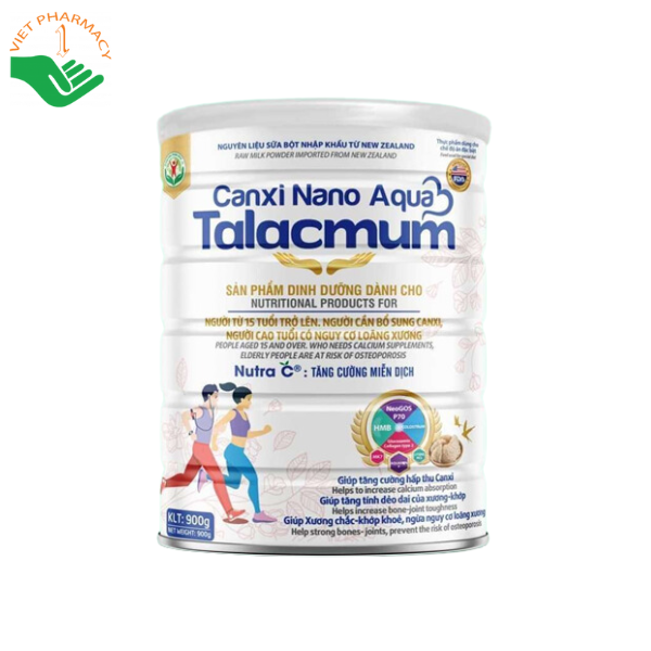 Sữa Talacmum Canxinano Aqua - Giúp bổ sung canxi
