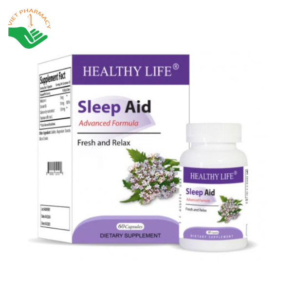 Viên uống hỗ trợ giấc ngủ Healthy Life Sleep Aid