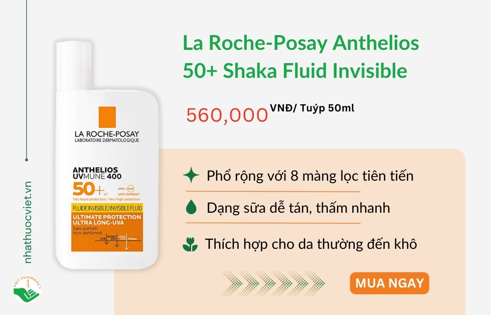 La Roche-Posay Anthelios 50+ Shaka Fluid Invisible